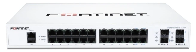 Komutatorius 24 prievadų Fortinet FortiSwitch FS-124F
