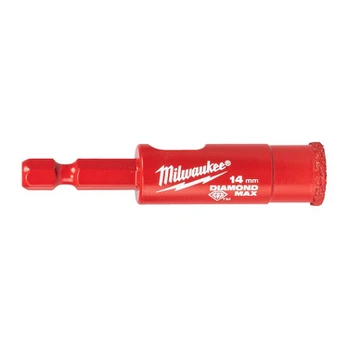 Deimantinė gręžimo karūna Milwaukee DIAMOND MAX; HEX1/4''; 14 mm