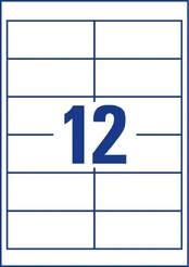 „Avery Zweckform Quick Peel“ etiketės, 97 x 42,3 (4781) kaina
