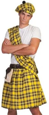 ESPA Highlander kostume, gul