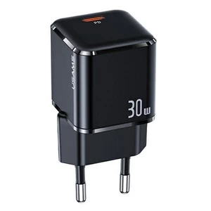 Adapteris Usams CC148TC01, 1 x USB Type C, juoda, 30 W