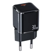 Adapteris Usams CC148TC01, 1 x USB Type C, juoda, 30 W kaina