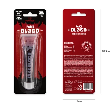 Helovinui dirbtinis kraujas, 30 ml.