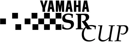 Yamaha SR cup motociklo lipdukai