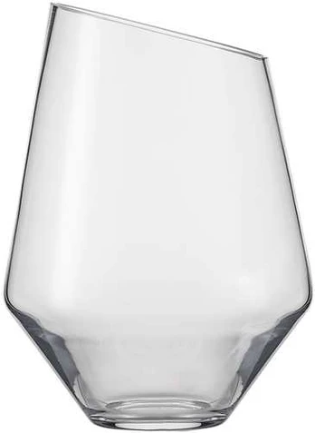 Zwiesel Large vase, Crystal Clear, Diamonds