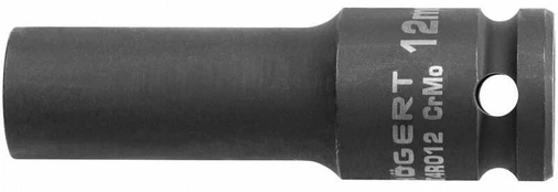 Smūginis lizdas 1/2", 14 mm, CrMo, gilus