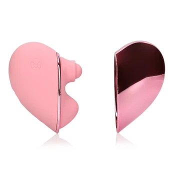 Loveline By Shots Tapping Heart Vibrator - Rožinė Arabesque