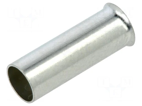 Tip: bootlace ferrule | non-insulated | copper | 6mm2 | 12mm | tinned