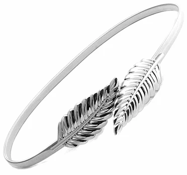 BQ53H Pasek damski 68-100cm silver