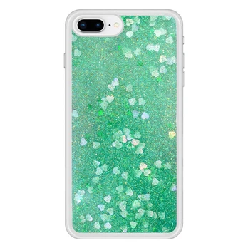 Dėklas Evelatus Apple iPhone 7/8 Shining Quicksand Case Žalias