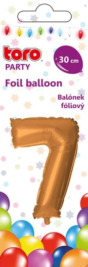 Balionas skaičius Toro Party 7, bronzos sp.