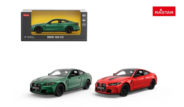 Metal Car 1:24 BMW M4 CS Red RASTAR