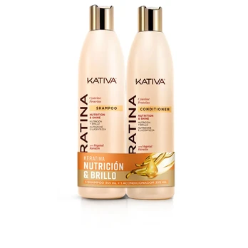 KATIVA KERATINA KIT Šampūnas 355 ML + CONDITIONER 355 ML
