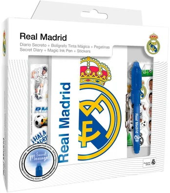 Kids Licensing Real Madrid Diary + Magic pen