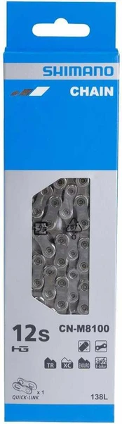 SHIMANO XT CN-M8100 chain - 12 speeds - 138cc quick release