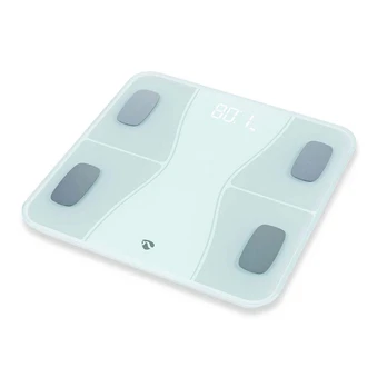 Vonios svarstyklės Nedis SmartLife BTHPS11WT Bluetooth balta