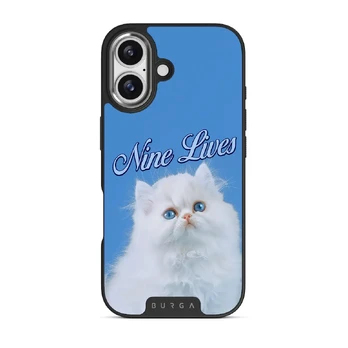 Nine Lives - iPhone 17 Case, Elite Dark (MagSafe) / Silver