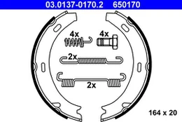 ATE 03.0137-0170.2 Brake shoe set