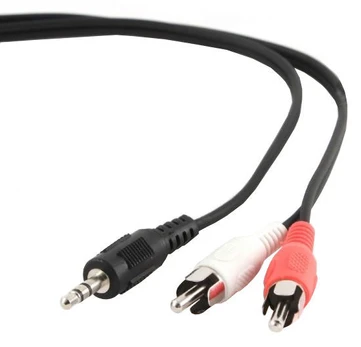 KABELIS GARSO 3,5 mm IKI 2RCA 2,5 M / CCA-458-2,5 M GEMBIRD
