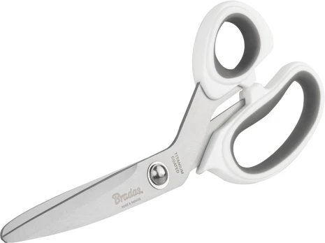 Universalios žirklės Bradas PRECISION Baltas LINE, 210 mm