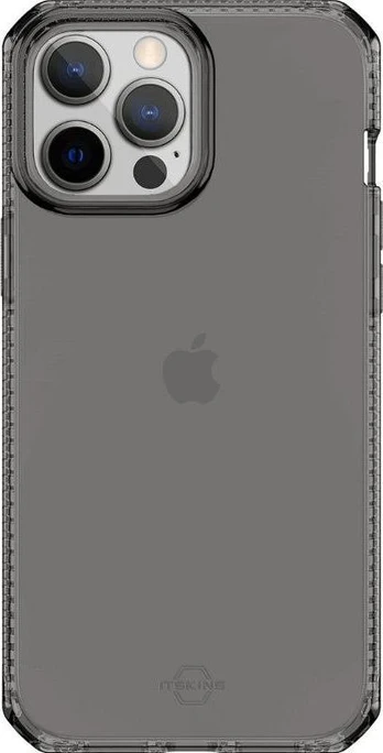 Dėklas ITSKINS Spectrum Clear iPhone 13 Pro Max Case Juodas