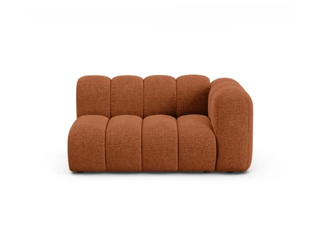 Right Modular Sofa, "Lupine", 2 Seats, 145x95x70, Brick