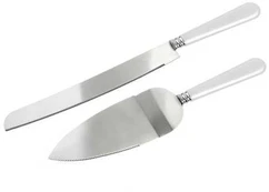 Party Deco Knife and pastry spatula 2pcs