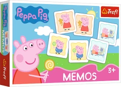 TREFL PEPPA PIG Žaidimas Memo "Peppa“ kaina