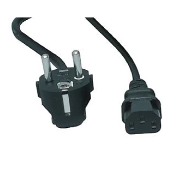 Kabelis DELTACO maitinimo 220V PC, CEE 7/7 - C13, 2.0m / DEL-109