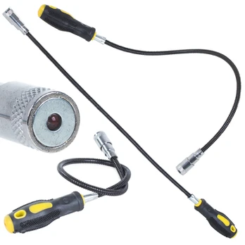 Lankstus magnetinis griebtuvas su LED apšvietimu