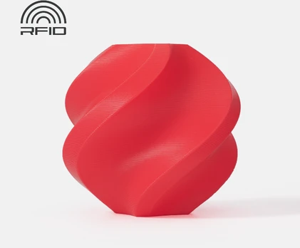 3D Plastikas - Filamentas ASA With spool/Su rite raudonos spalvos | 1.75 mm, 1kg | Bambu Lab