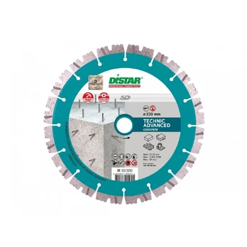 Deimantinis diskas betonui Distar Technic Advanced 180x2.6/1.8x12x22.23-14