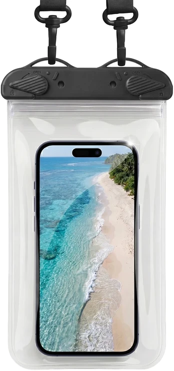 Telforceone Atsparus vandeniui case rainbow juodas