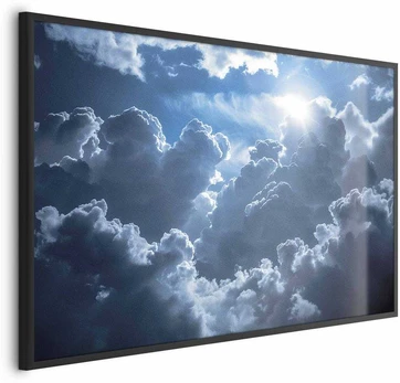 Artgeist Plakatas - Lively Scene: The Sun Battling the Clouds