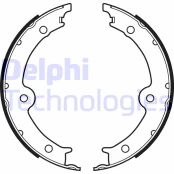 Stabdžių trinkelių komplektas DELPHI LS2131 kaina