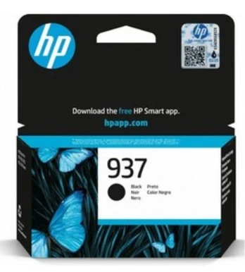 HP 937 Black Original Ink Cartridge | 4S6W5NE#LS3