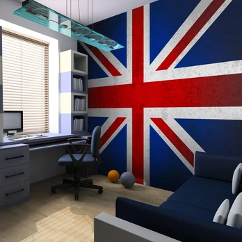 Artgeist Fototapetas - Union Jack 250x193