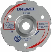 Daugiafunkcinis karbidinis pjovimo diskas Dremel, 77 mm, 2615S600JB kaina