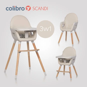 COLIBRO Maitinimo kėdutė SCANDI ALMOND