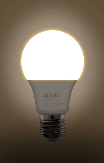 Retlux A60 E27 bulb 9W WW D-RLL 603 A60 E27 bulb 9W WW D