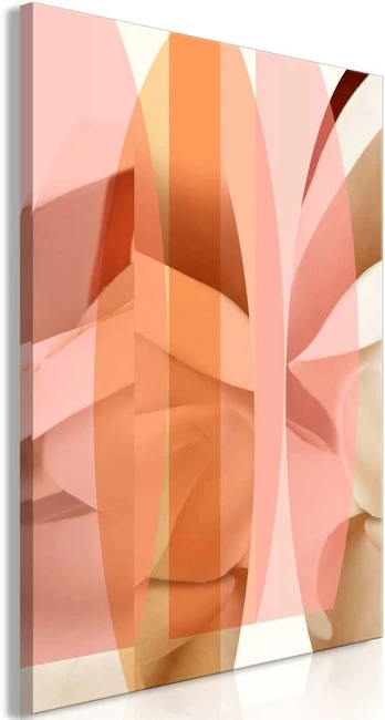 Artgeist Paveikslas - Floral Kaleidoscope (1 Part) Vertical