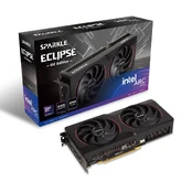 Vaizdo plokštė SPARKLE Intel Arc B570 ECLIPSE OC 10GB kaina