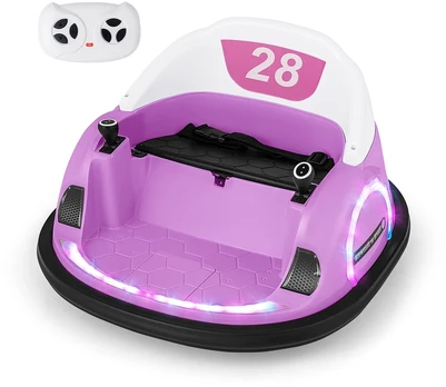 Automobiliukas 12V Rožinis