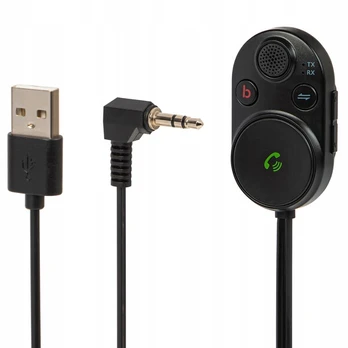 2in1 Bluetooth siųstuvas ir imtuvas automobiliui mini Jack & USB