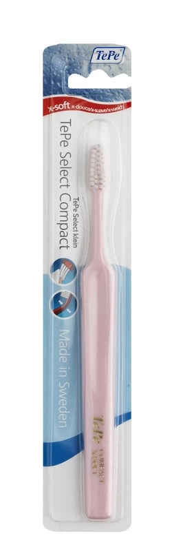 Labai minkštas dantų šepetėlis Select Compact