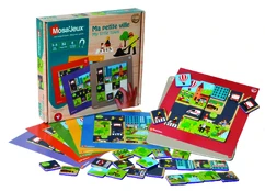 Magnetinis žaidimas, Mano mažasis miestelis, 3-5 m. kaina