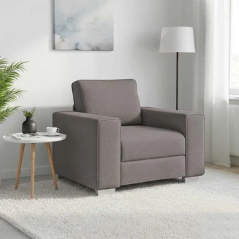 Sofa kėdė taupe - 59 cm audinys