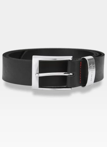 Vyriškas odinis diržas Pierre Cardin 70007, juodas
