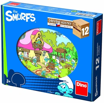 Kaladėlės Dino 64123, 12 vnt.