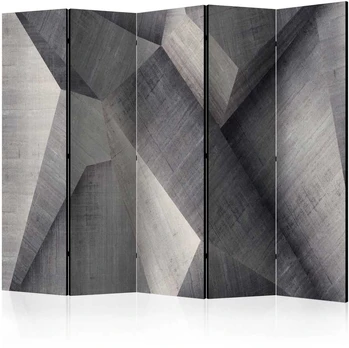Artgeist Pertvara - Abstract concrete blocks II [Room Dividers]